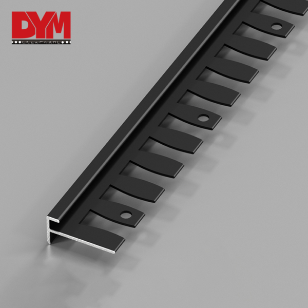 Aluminum Arc F-shaped Tile Edge Trim