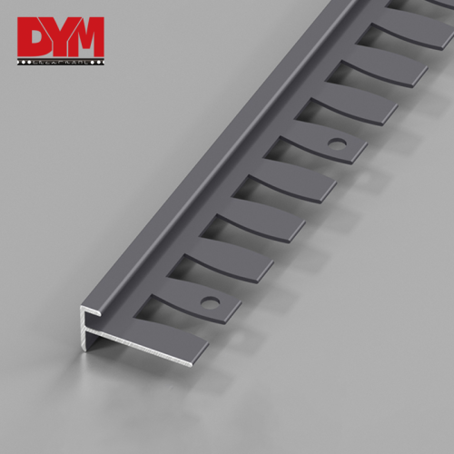 Aluminum Arc F-shaped Tile Edge Trim
