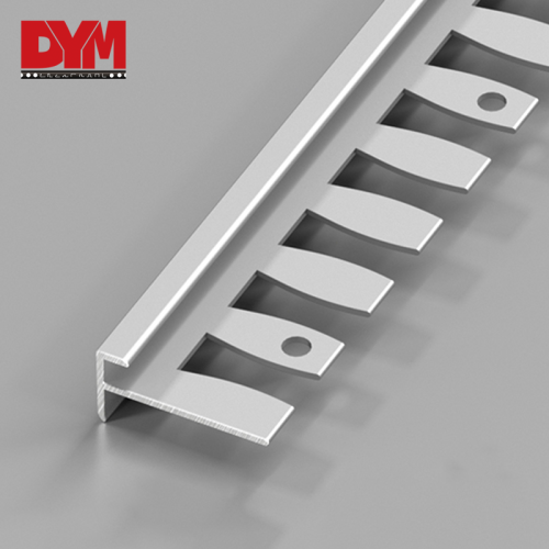 Aluminum Arc F-shaped Tile Edge Trim