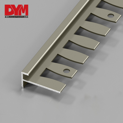 Aluminum Arc F-shaped Tile Edge Trim