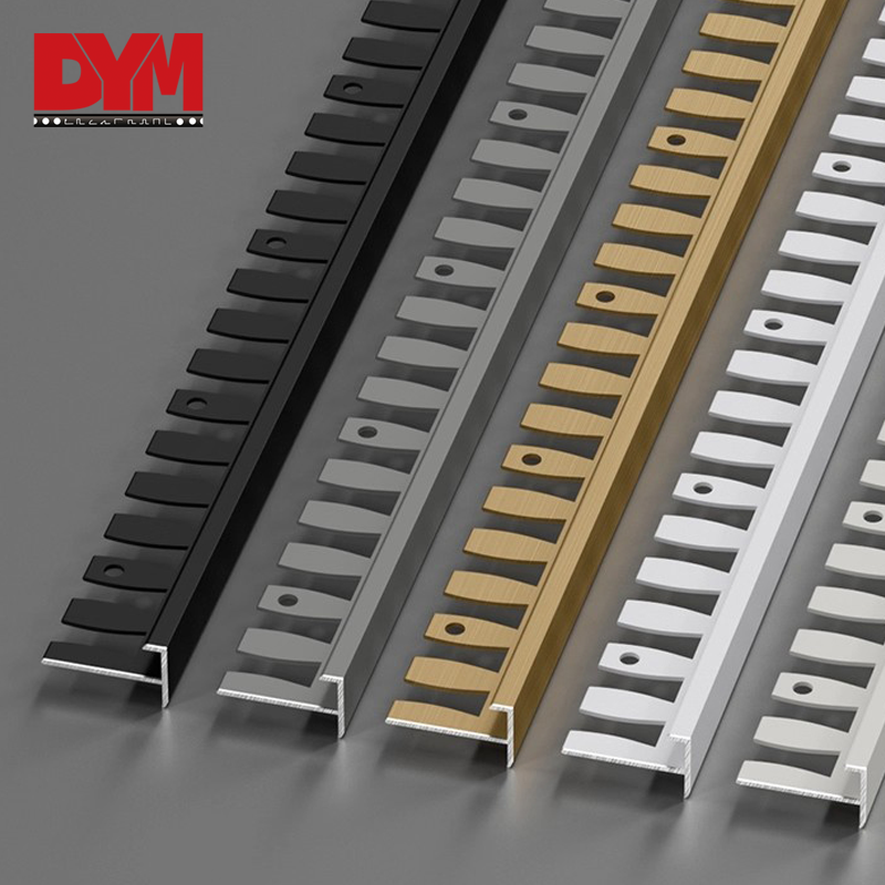 C shape tile strip