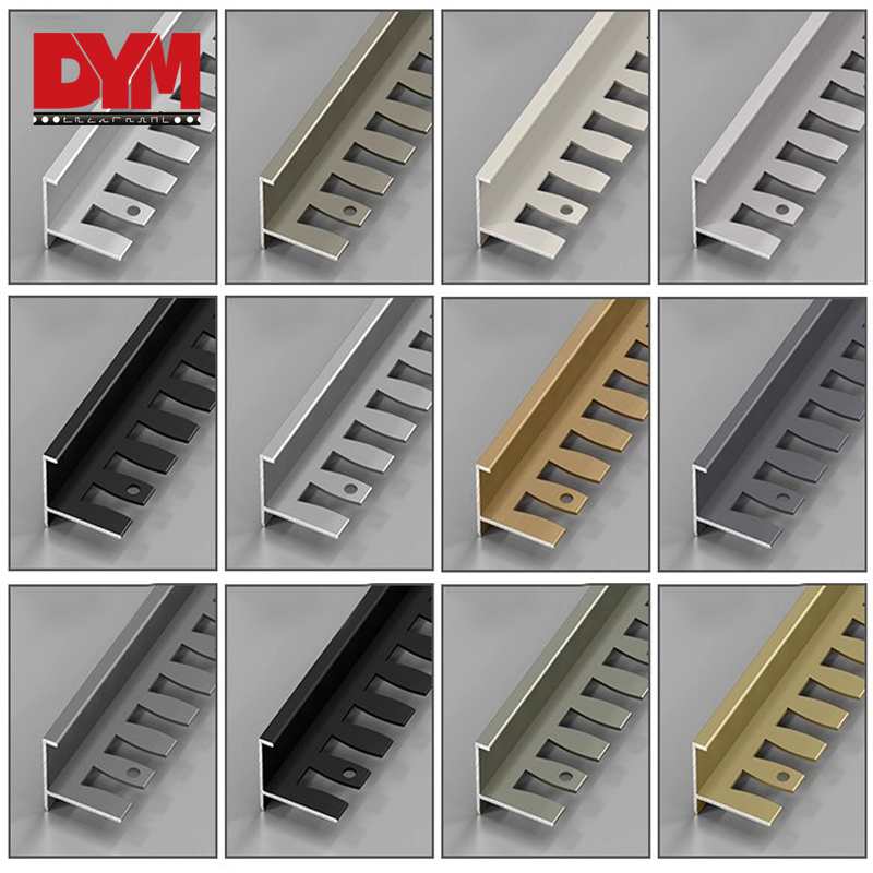 C shape tile trim