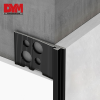 Aluminum External Corner Plastered Profile