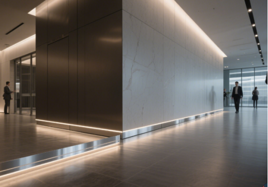 LED Skirting Profiles Application