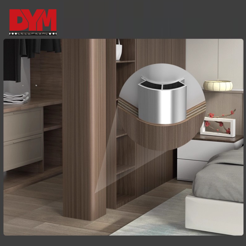 Aluminum Arc-shaped Corner Panel Profile