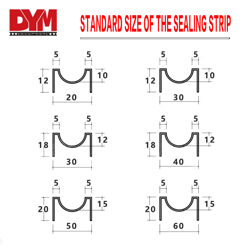 U shape tilr strip