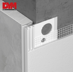 Aluminum H Shape Plastered Profile