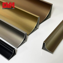 Stainless Steel Internal Corner Shaped Tile Trim