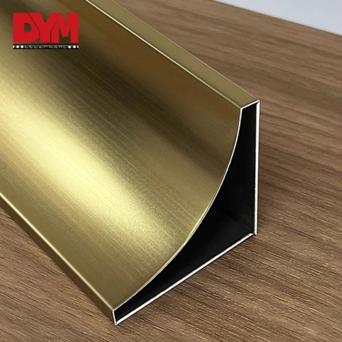 Stainless Steel Internal Corner Shaped Tile Trim