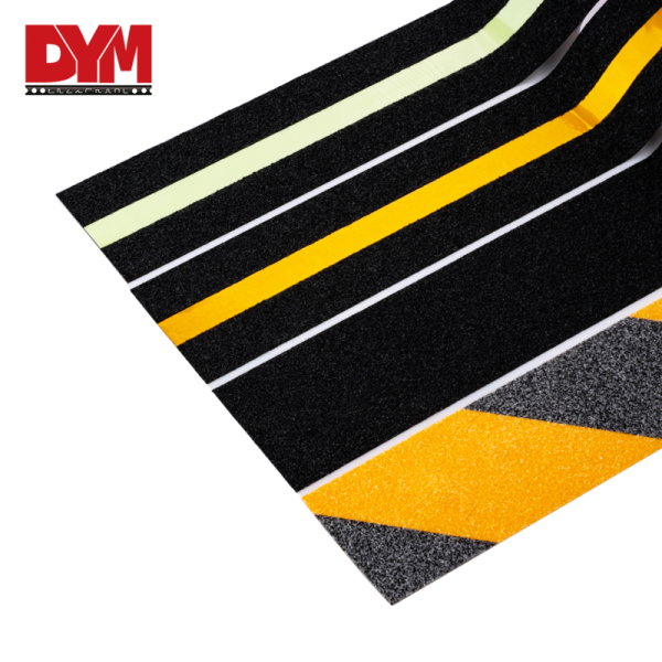 Self-adhesive anti-slip frosted strips for stairs