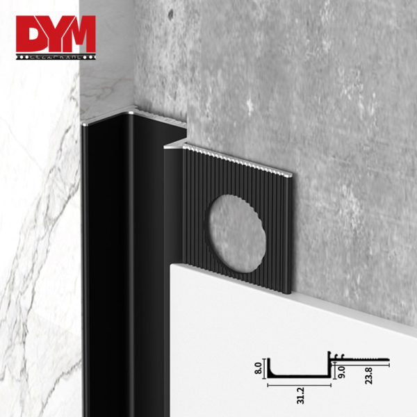 Aluminum Alloy U Shape Shadow Groove Profile