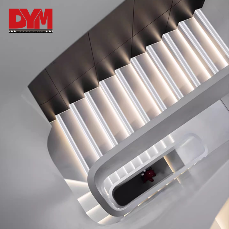 Aluminum LED External Stair Nosing Trim