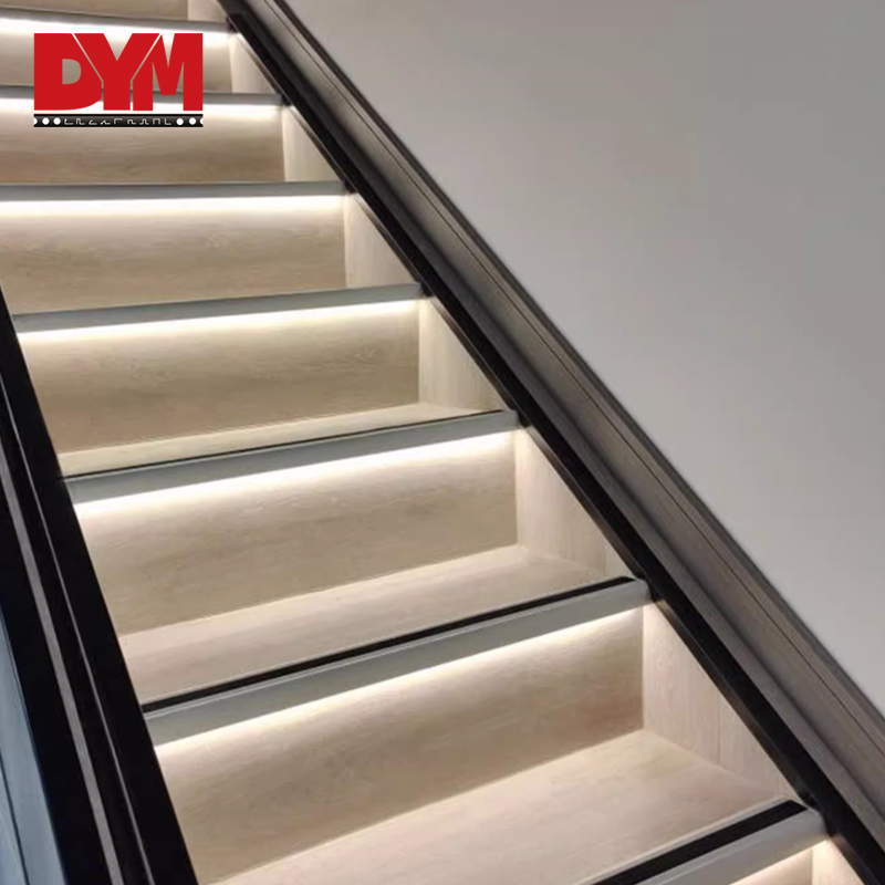 Aluminum LED External Stair Nosing Trim