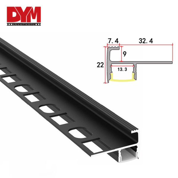 Aluminium Alloy Led Stair Nosing Profile