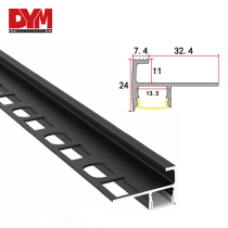 Aluminium Alloy Led Stair Nosing Profile