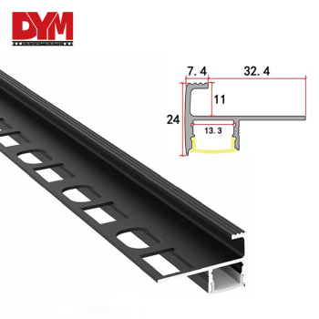 Aluminium Alloy Led Stair Nosing Profile
