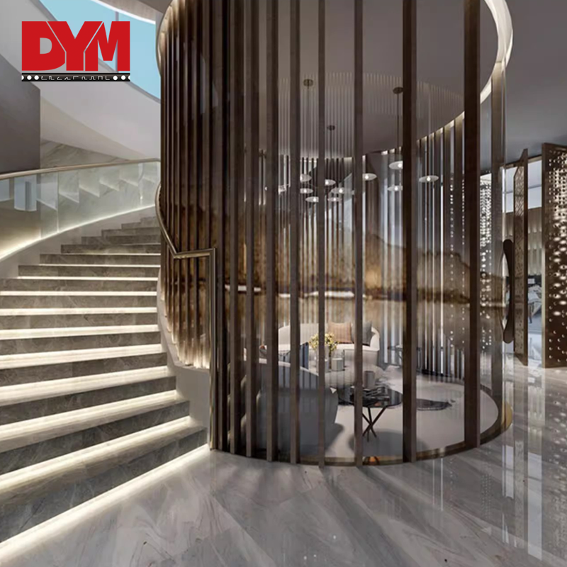Aluminum LED External Stair Nosing Trim