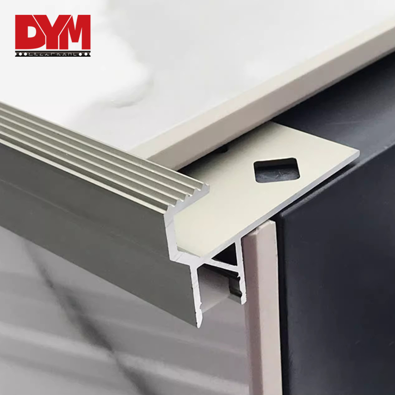 Aluminum LED External Stair Nosing Trim