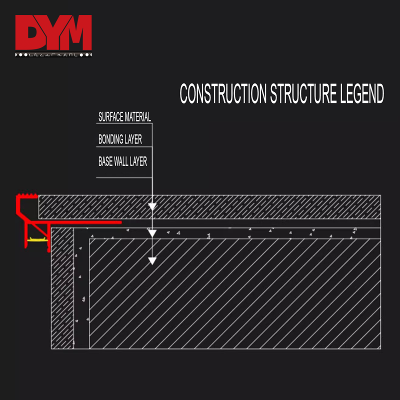 Aluminum LED External Stair Nosing Trim