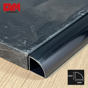 Stainless Steel Quarter Round Shaped Tile Trim