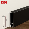 Aluminum Square Shape Baseboard