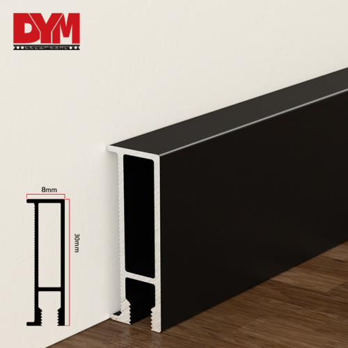 Aluminum Square Shape Baseboard