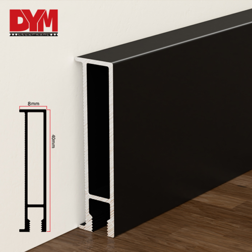 Aluminum Square Shape Baseboard
