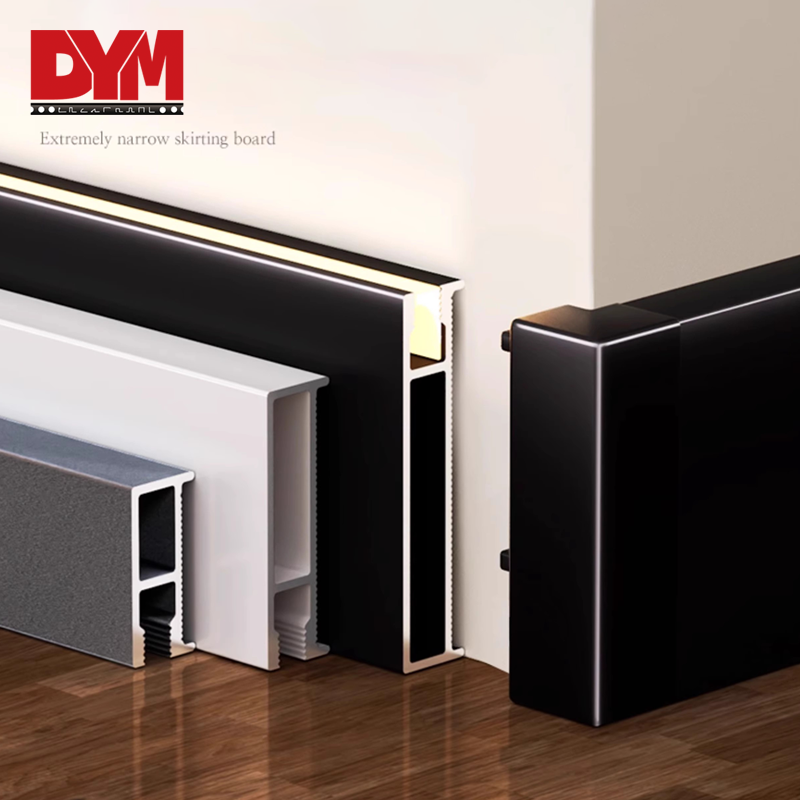 Aluminum U-shaped Metal Skirting Baseboard