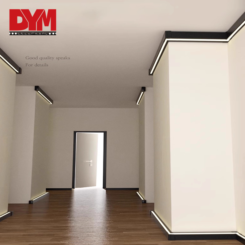 Aluminum U-shaped Metal Skirting Baseboard