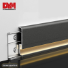 Aluminium Skirting board with Led strip