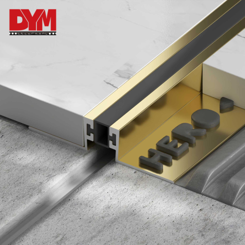 Aluminum Tile Expansion Joints with rubber