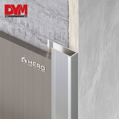 SPC Wall Panel Profile Aluminum F Trim
