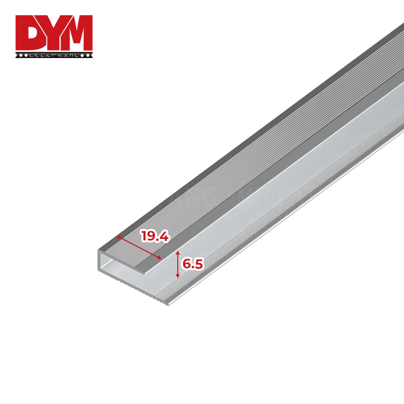 C-Shaped Tile Trim For Wall Panel