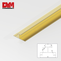 Aluminum Wall Panel Joint Trim