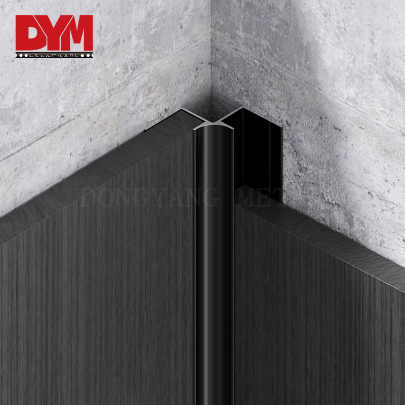 C-Shaped Tile Trim For Wall Panel