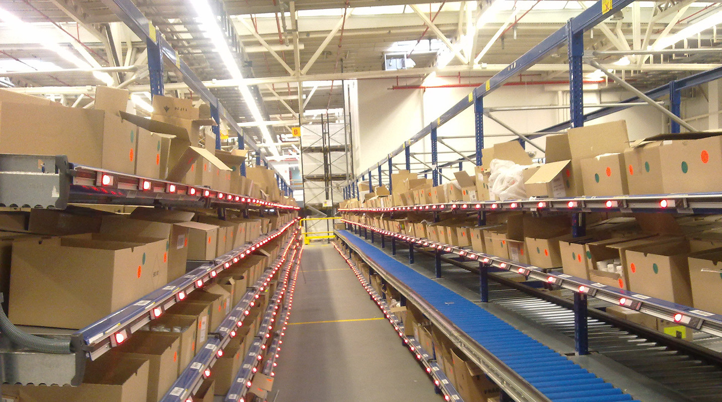 warehouse pick to light smart digital label