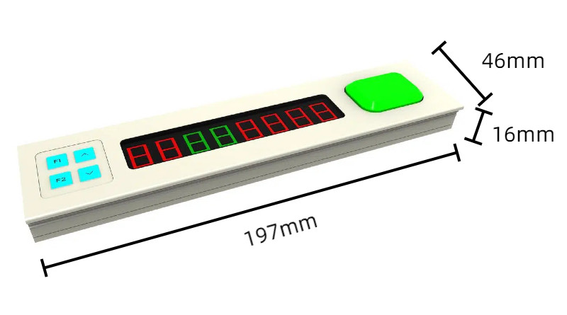 8-Digit Electronic Label