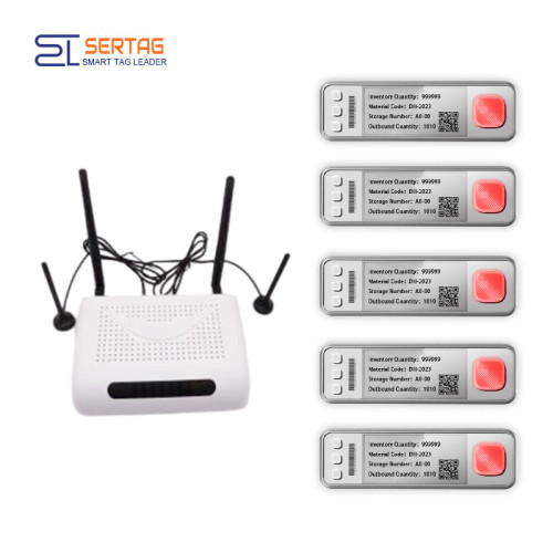 Warehouse Picking System 2.9 inch Wireless Epaper Electronic Tag with Built-ink Server Program Demo