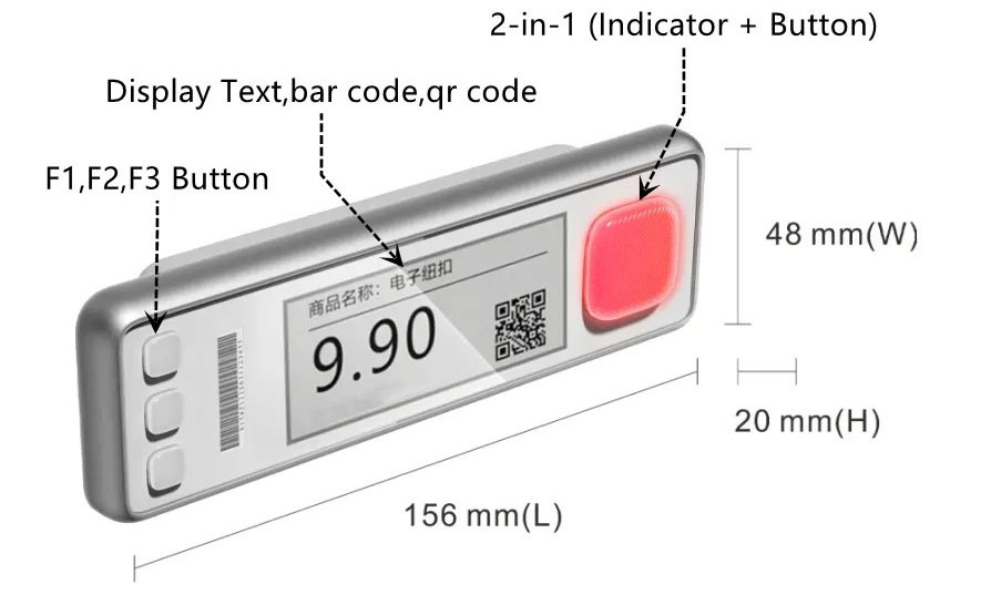 warehouse pick to light label