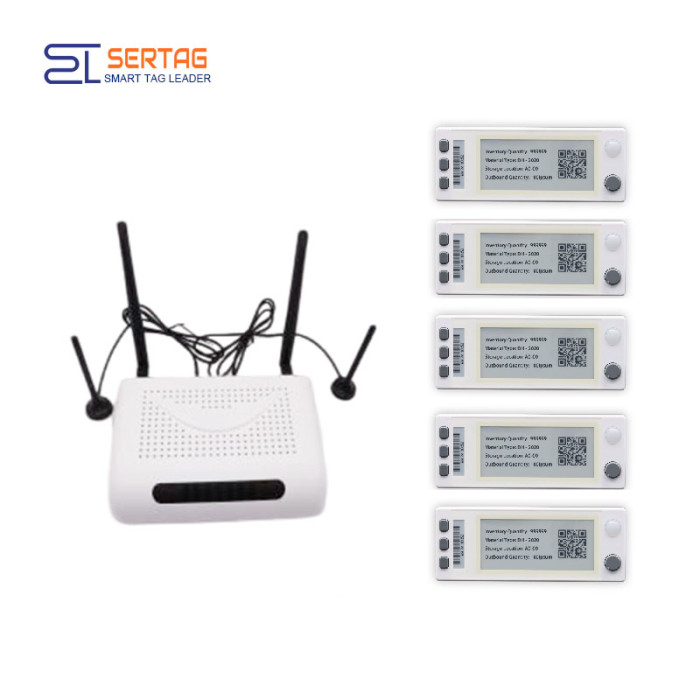Pick-to-Light System: Battery Powered E-ink Pick to Light label & Base Station Warehouse Operations
