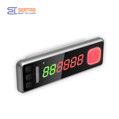 Pick to Light ESL with Buttons, 4RGB Colorful Lights -10℃ LCD Digital Pick System for Warehouse