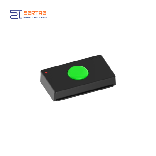 Pick with Light Device with Green Button, No Digital Display Label for Warehouse Picking Solutions