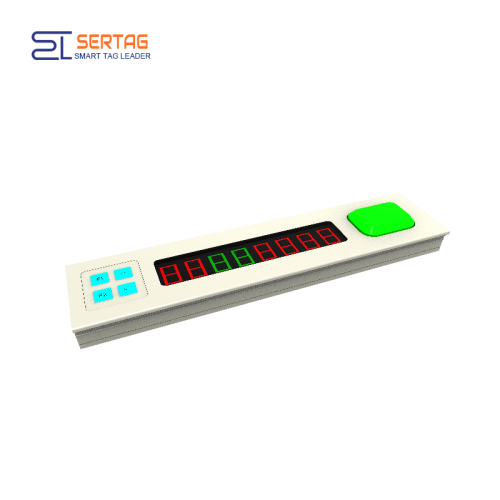 Light Picking System 8-Digit Three-Color Electronic Label Used in Warehouse Pick to Light and Put to Light