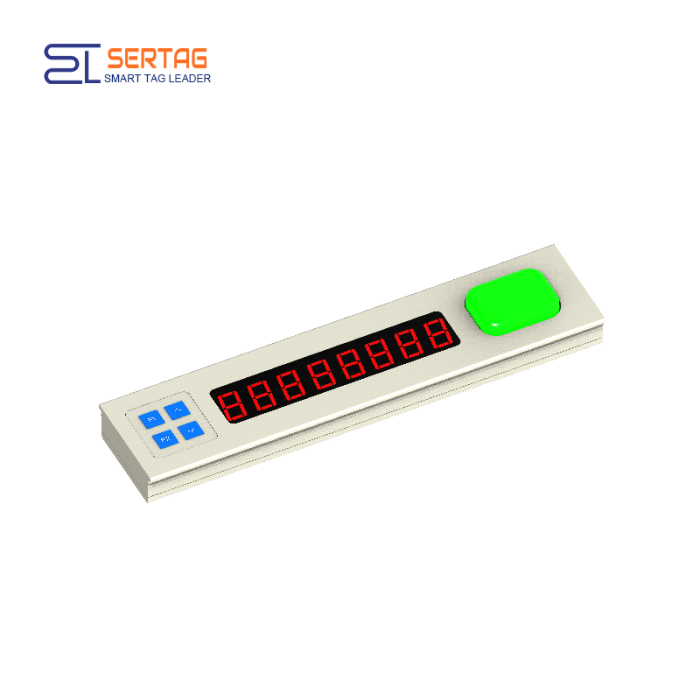 Paperless PTL Pick to Light System with Low Power Eight-digit Display for Warehouse, Factory