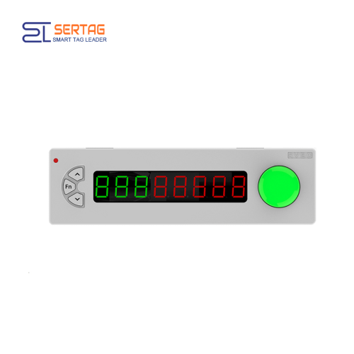 8-digit Lightning Pick Technologies 2-colors Electronic Label Put to Light System in Warehouse