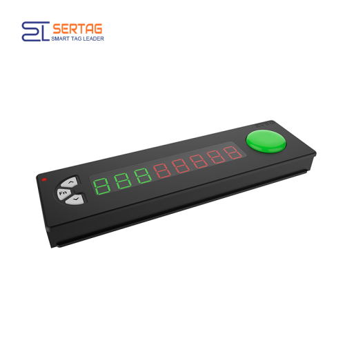 8-digit Lightning Pick Technologies 2-colors Electronic Label Put to Light System in Warehouse