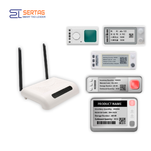 Paperless Order Picking Solution Pick to Light Technology External Power Supply Electronic Label