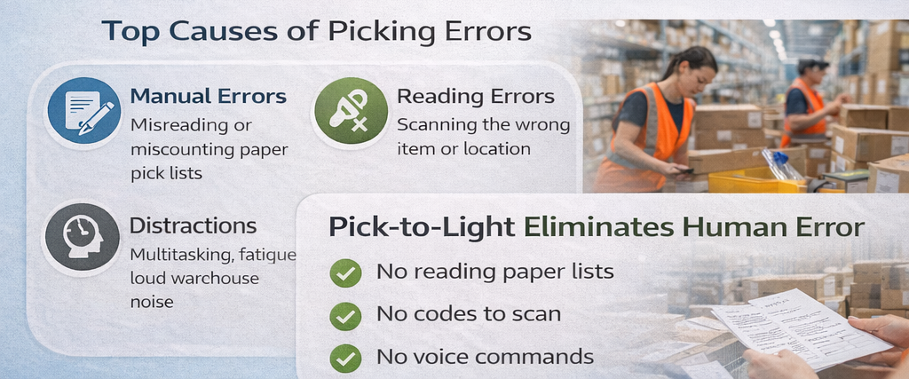 pick to light eliminates human error