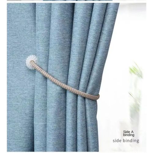 Hion Magnetic Curtain Tiebacks Buckles Holdbacks Holders Hooks Clip for Curtain Decor