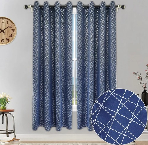 Silver Foil Blackout Curtains for Bedroom | Thermal Curtains | Costom Curtain | Wholesale